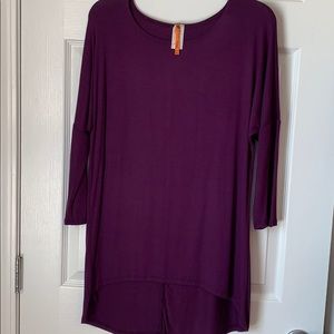 Plum tunic